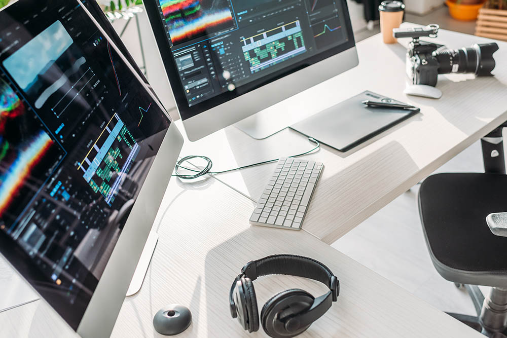 配信番組制作画像